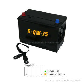 12V 75ah Calcium-Silver Sealed Mf Car Battery (80D26MF)